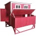 Omitree Large Wood Backyard Chicken Coop Hen House 4-8 Chickens w 4 Nesting Box New