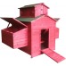 Omitree Deluxe Large Backyard Wood Chicken Coop Hen House 4-8 Chickens with 3 Nesting Box New