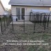 Omitree 9 x 9 x 3.93 ft Modular Dog Exercise Fence Barrier Pet Cat Run New Pen