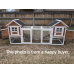 Omitree NEW 123" Large Solid Wood Chicken Coop Backyard Hen House 4-6 Chickens with 4 Nesting Boxes