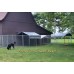 Heavy Duty Outdoor Dog Kennel Enclosure w UV stabilized Shade Cover 20'x10'x6' (3x6 meters)