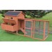 7.2' Chicken Coop Running Cage Backyard Poultry Hen House Bantam Extra Large