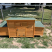 Omitree New 69" Wood Hen Chicken Duck poultry Hutch House Coop Cage with 4 nesting boxes