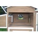Omitree Large 87" Wood Chicken Coop Backyard Hen House 4-8 Chickens nesting box & Run