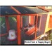 Omitree 10' ft Wood Chicken Coop Backyard Hen Run House Chicken 6 Nesting Box & Run