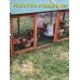 Omitree 10' ft Wood Chicken Coop Backyard Hen Run House Chicken 6 Nesting Box & Run