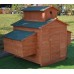 Omitree Deluxe Large Wood Chicken Coop Backyard Hen House 6-10 Chickens with 6 nesting box