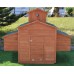 Omitree Deluxe Large Wood Chicken Coop Backyard Hen House 6-10 Chickens with 6 nesting box