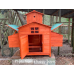 Omitree Deluxe Large Wood Chicken Coop Backyard Hen House 6-10 Chickens with 6 nesting box