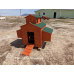Omitree Deluxe Large Wood Chicken Coop Backyard Hen House 6-10 Chickens with 6 nesting box