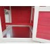 Omitree Deluxe Large Wood Chicken Coop Backyard Hen House 4-6 Chickens with 4 Nesting Box