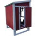 Omitree Deluxe Sturdy Wood Frame Plywood Chicken Coop Backyard Hen House 4-6 Chickens with 3 Nesting Box
