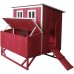 Omitree Large Wood Backyard Chicken Coop Hen House 4-8 Chickens w 4 Nesting Box New