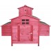 Omitree Deluxe Large Backyard Wood Chicken Coop Hen House 4-8 Chickens with 3 Nesting Box New