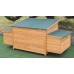 Omitree New 69" Wood Hen Chicken Duck poultry Hutch House Coop Cage with 4 nesting boxes